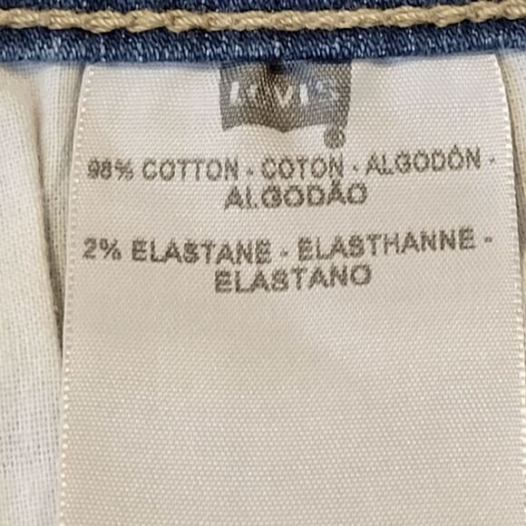 Levi's Perfectly Slimming Boot Cut Faded Denim Jeans Size S/C NWOT - Picture 6 of 7